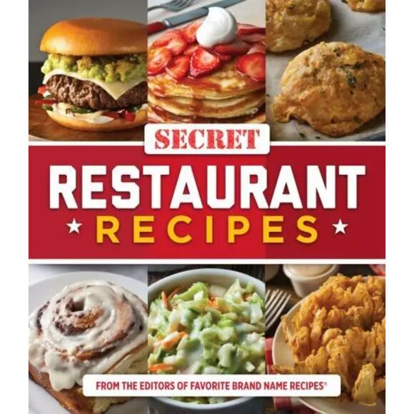 Favorite Restaurant Recipes (2017, Trade Paperback) Secret, *NEW - Picture 1 of 1